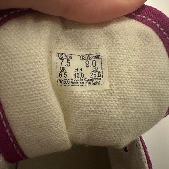 Vans Old Skool Skate Shoes Fuchsia Pink Purple Women’s size 9 NEW - Picture 12 of 16